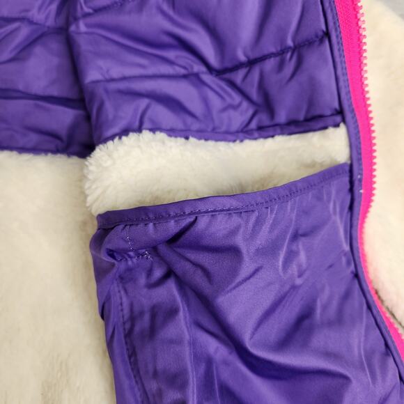 Treasure & Bond Kid's Quilted Fleece Jacket Ivory XL NWT - Picture 5 of 9